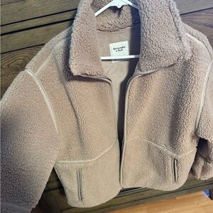 Never worn teddy bear coat